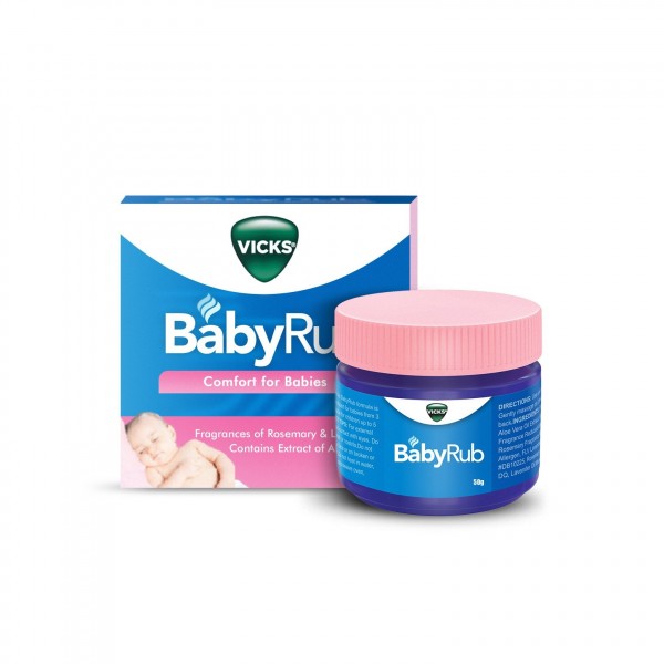 Vicks BabyRub Bálsamo Reconfortante 50g